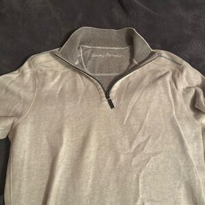 Tommy Bahama Reversible Quarter Zip Crewneck size Medium